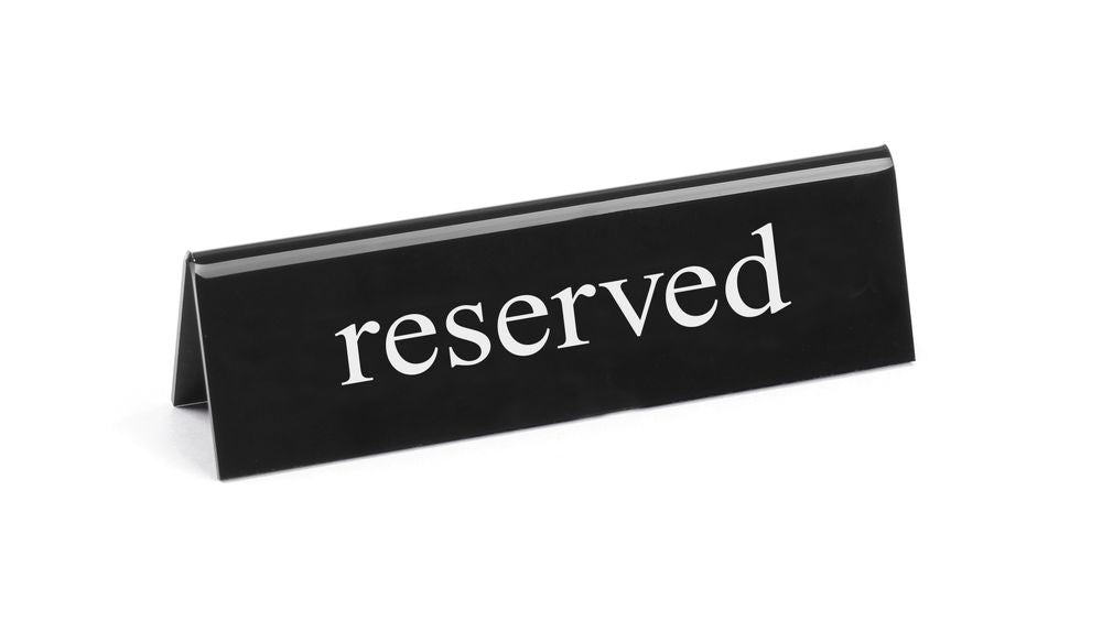 reserved