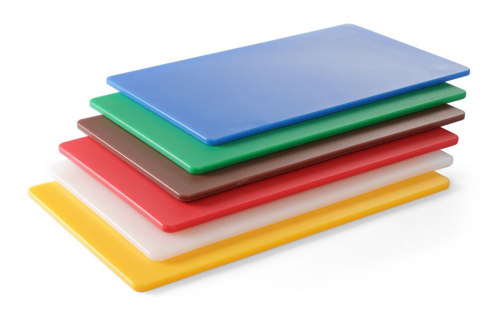 Planches à découper HACCP GN 1/1 - set de 6 - HENDI