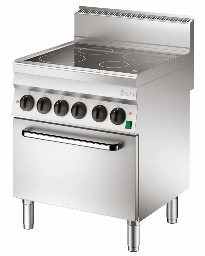 Fourneau él. 650, B700, 4 zones, FE - BARTSCHER - 115059