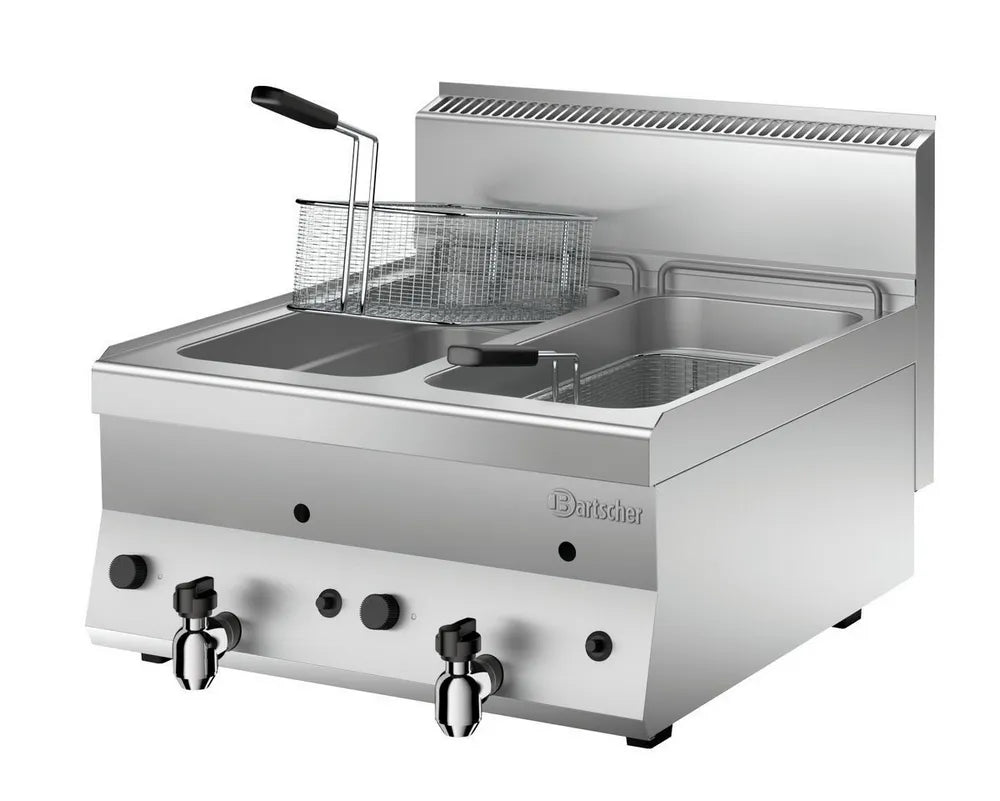 Friteuse à gaz 650, 2x8L, TG - BARTSCHER - 1152113