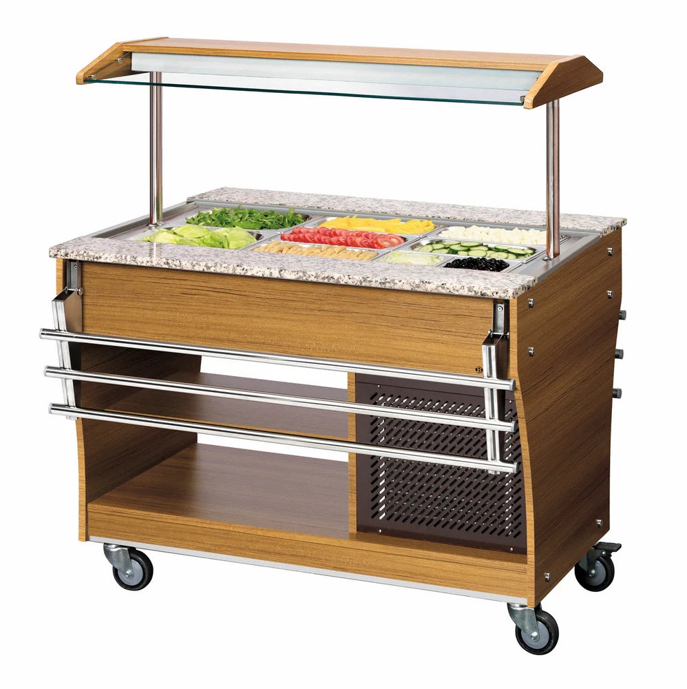 Chariot buffet, froid, 3x1/1 GN - BARTSCHER - 125525