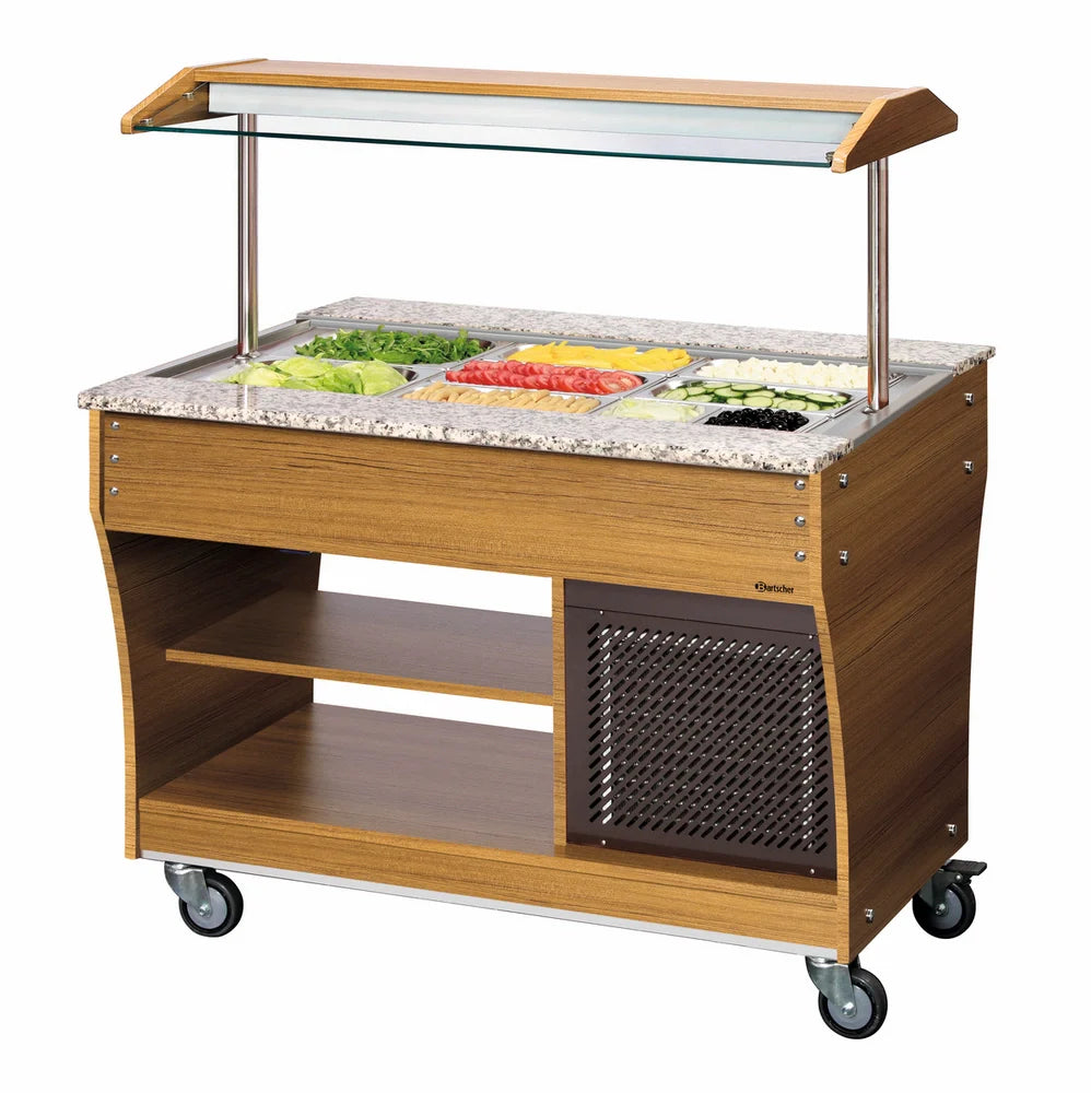 Chariot buffet, froid, 3x1/1 GN - BARTSCHER - 125525