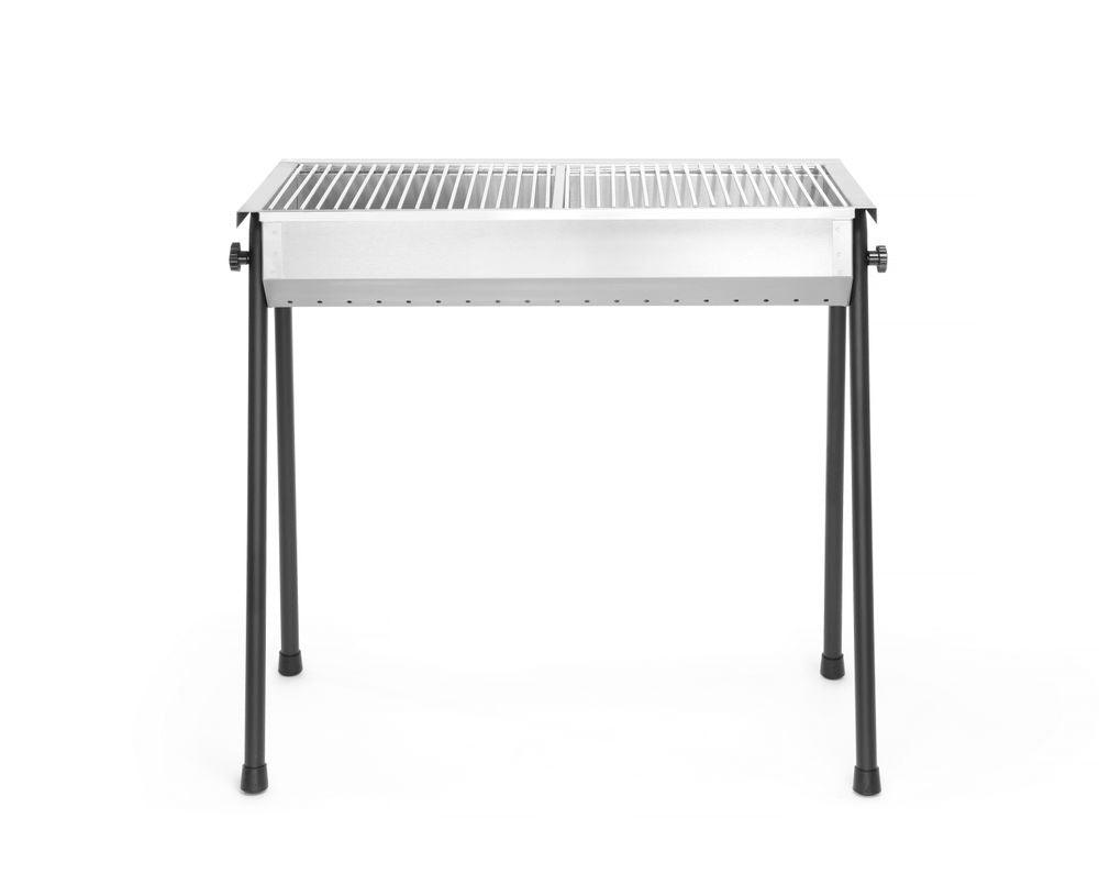 Barbecue à charbon de bois Patio, HENDI, 770x380x(H)760mm