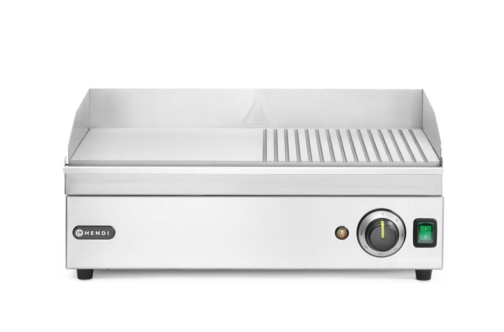Grill - moitié rainuré - HENDI