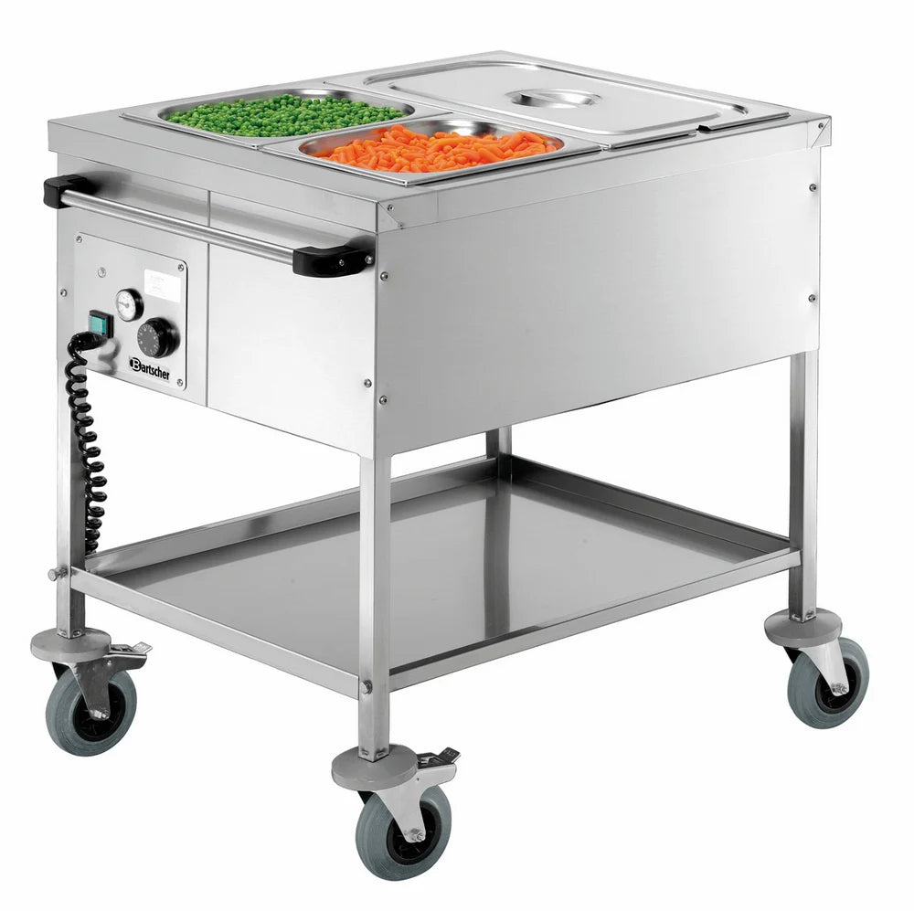 Chariot bain-marie 2 x 1/1 GN - BARTSCHER - 200254