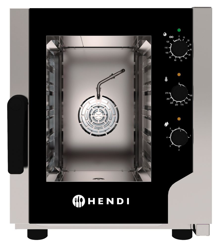 Four mixte à convection vapeur Snack 5x GN 2/3 - HENDI