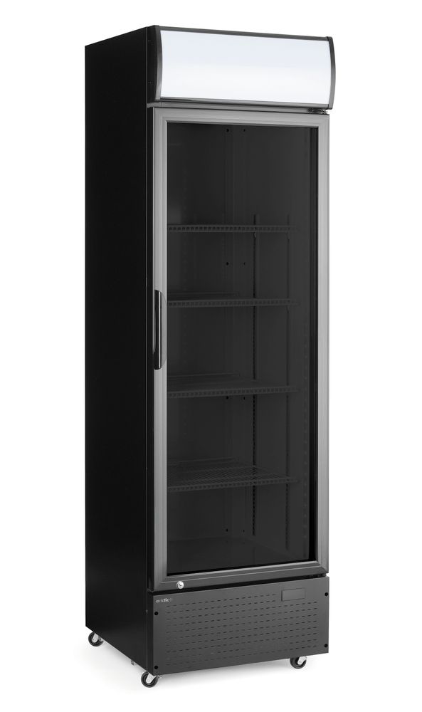 Armoire réfrigérée avec caisson lumineux, porte simple - HENDI