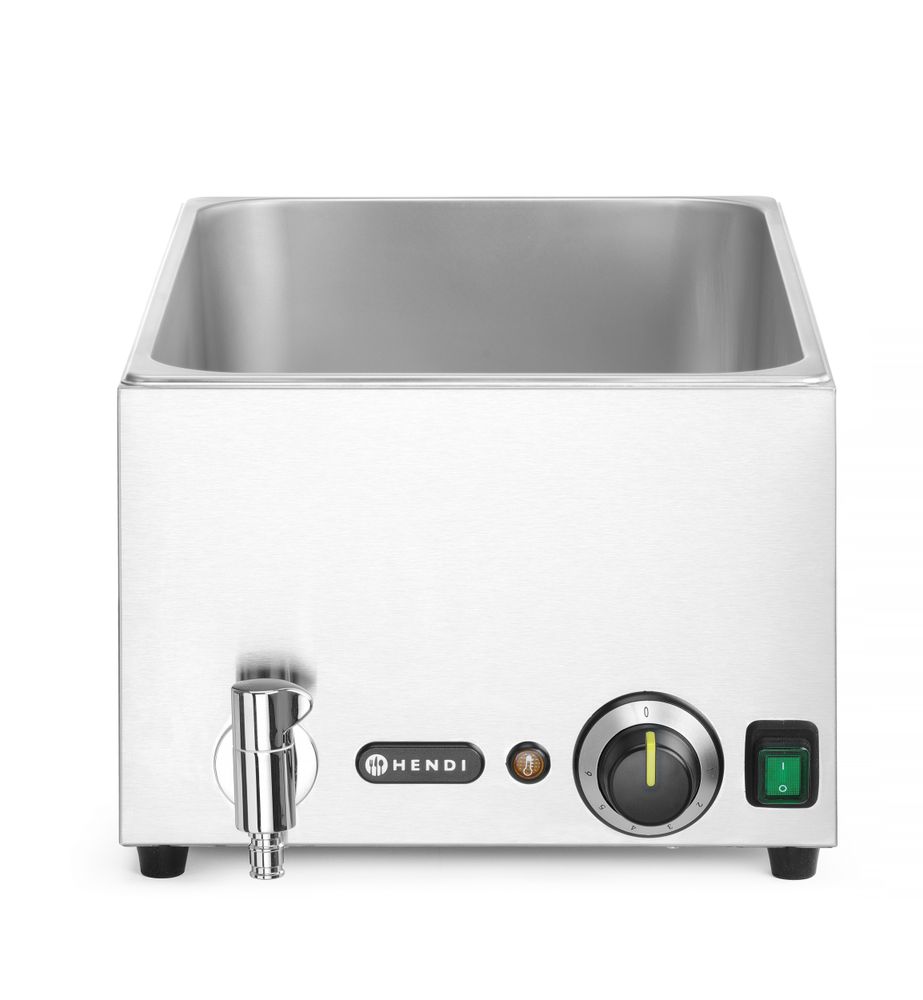 Set bain-marie avec robinet de vidange Ranger - HENDI