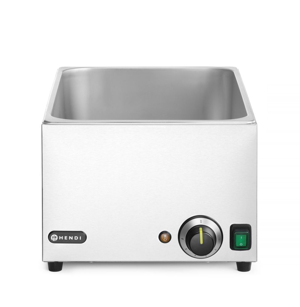 Set Bain-marie Ranger + 3 x bac GN 1/3 avec couvercle - HENDI