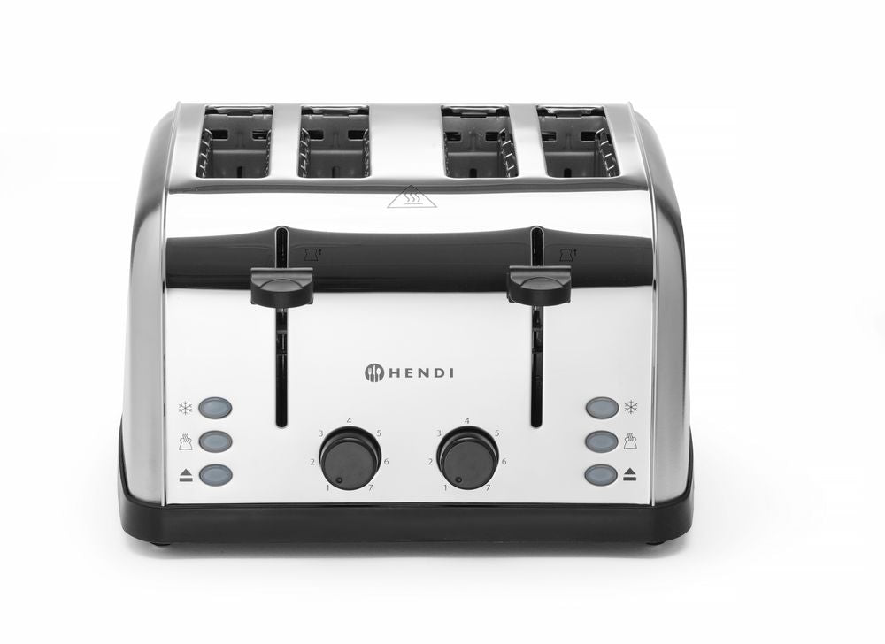 Grille-pain 4 tranches - HENDI