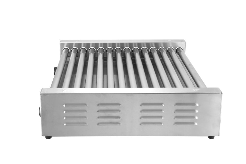 Grill roulant pour saucisses XL - 2 zones - HENDI
