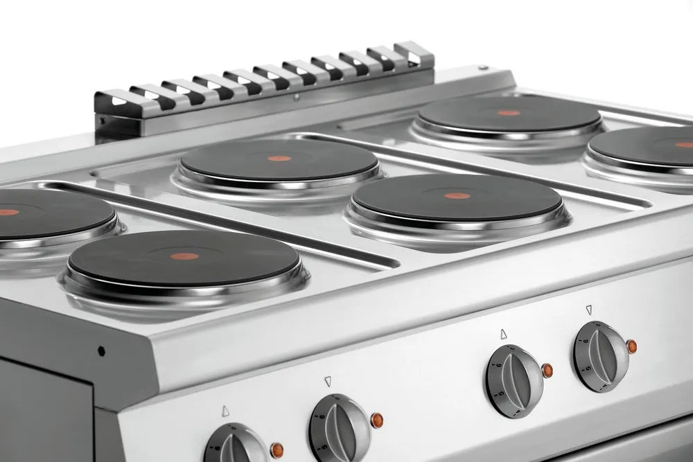 Plan de cuisson él. 700, B1200, 6Pl, EBO - BARTSCHER - 286247