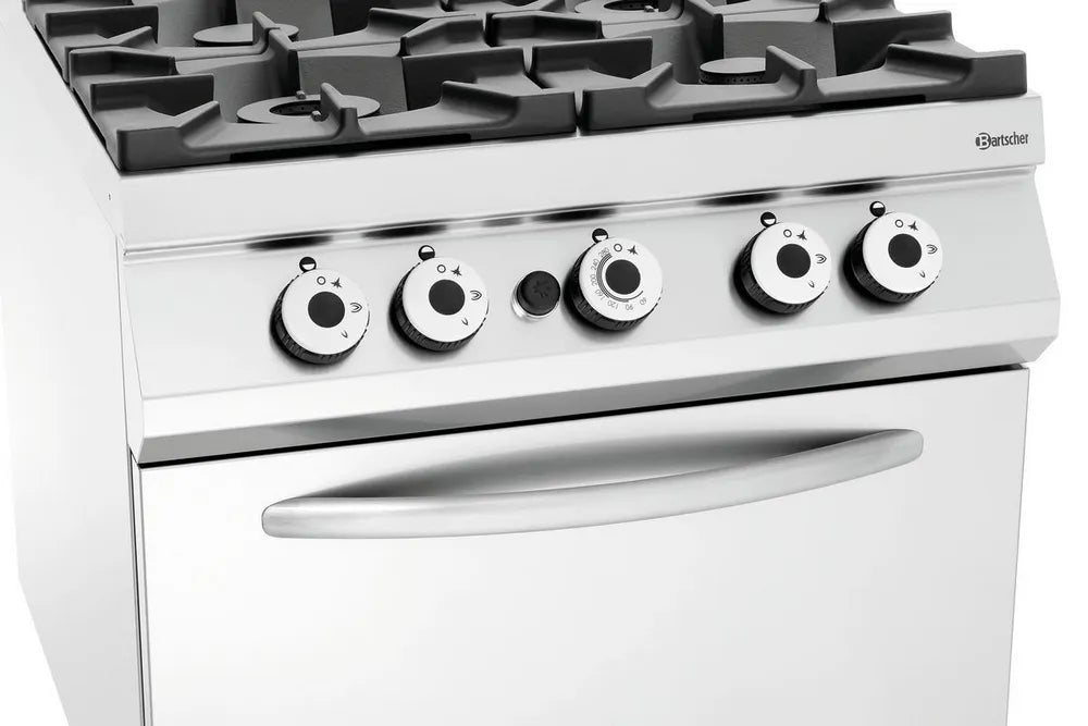 Fourneau gaz 900, L900, 4PL, FG - BARTSCHER - 2952171