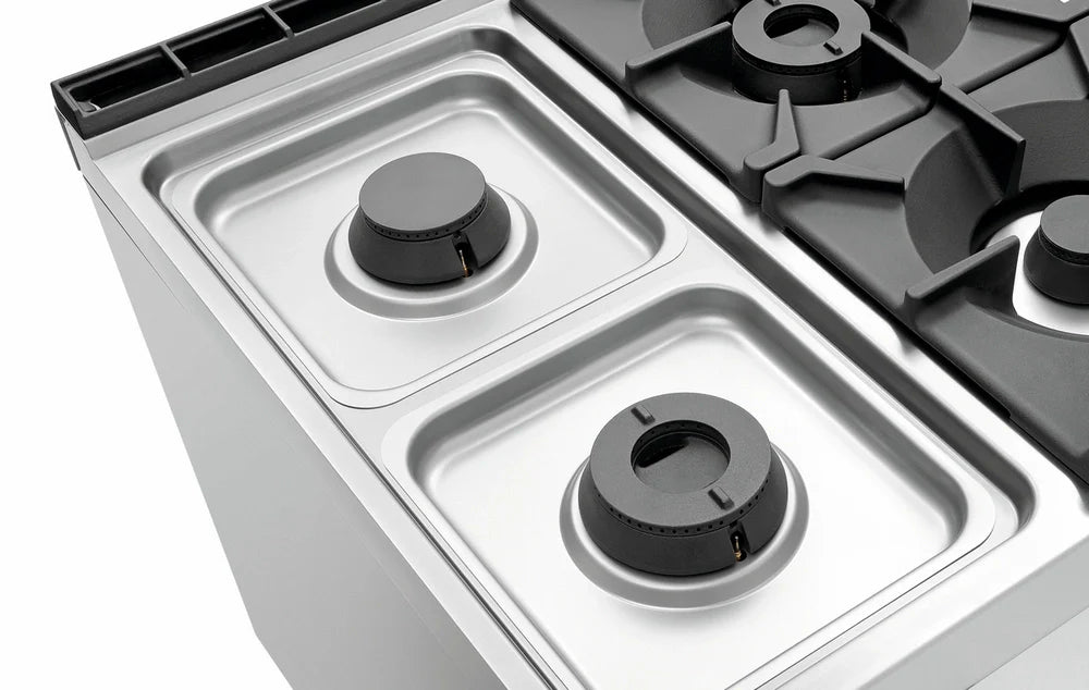 Fourneau gaz,6 foyers,F él.2/1GN,NS - BARTSCHER - 2952481