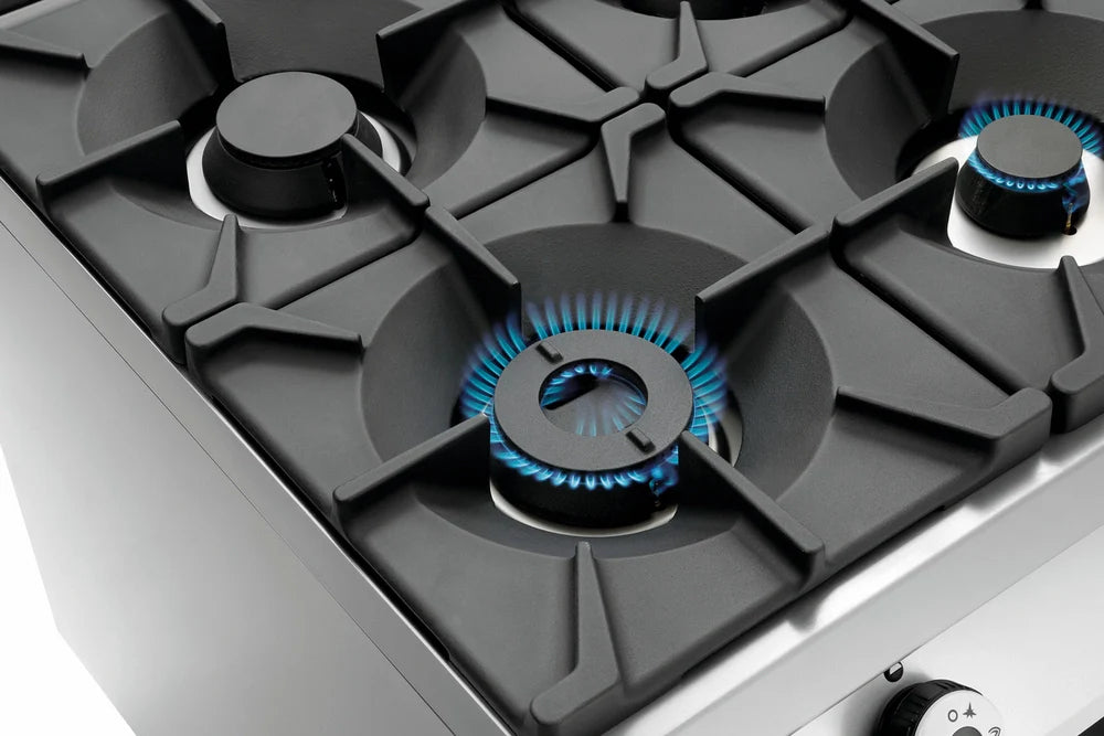 Fourneau gaz,6 foyers,F él.2/1GN,NS - BARTSCHER - 2952481