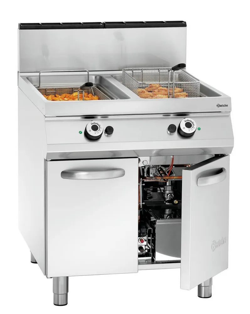 Friteuse à gaz avec 2 cuves - BARTSCHER - 2959521