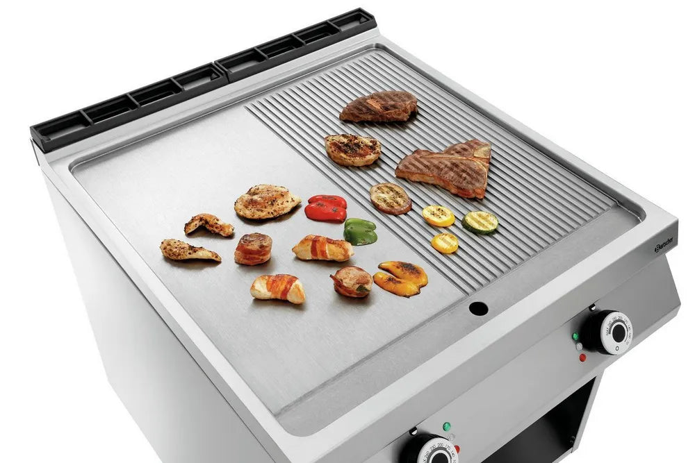 Plaque à snacker électriqu, 1/2+1/2, PO - BARTSCHER - 296511