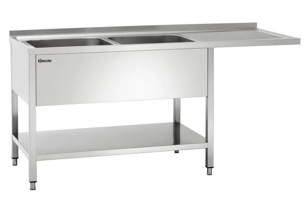 Plonge laverie 700, L1800 2bass. GA - BARTSCHER - 306360