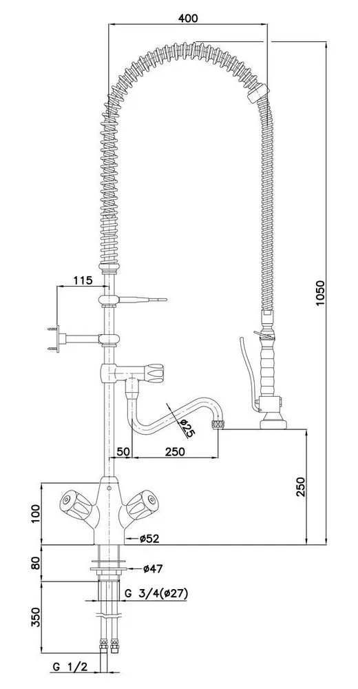 Mélangeur avec croisillons 26L-1801B - BARTSCHER - 400136