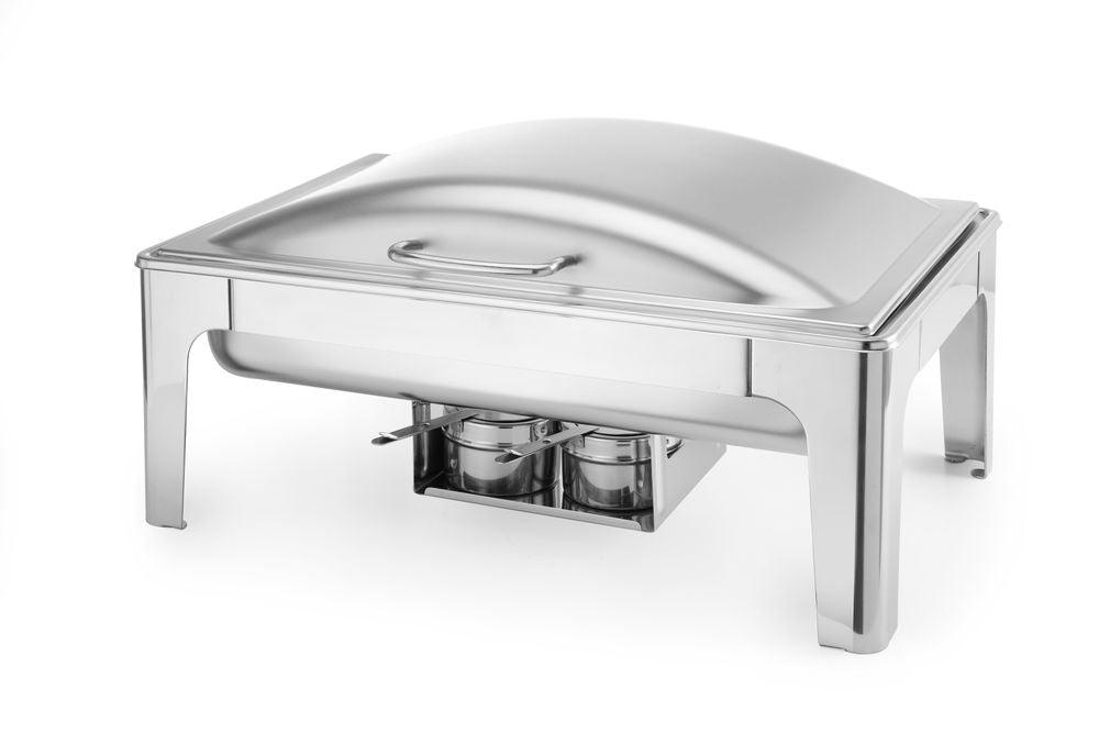 Chafing dish GN 1/1 finition satiné, HENDI, Profi Line, 9L, 570x430x(H)290mm