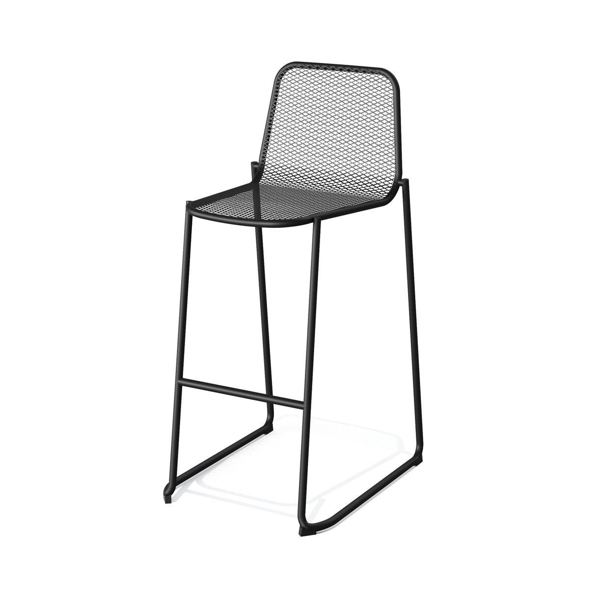 Mase - Tabouret de bar empilable en métal - VEBA - 1 pcs