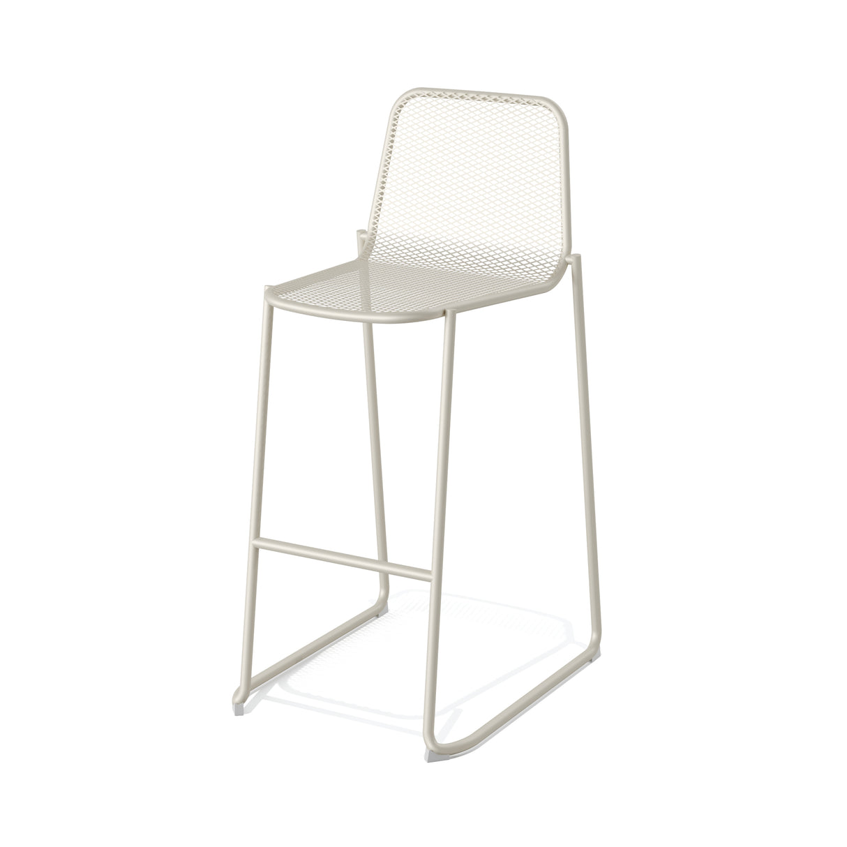 Mase - Tabouret de bar empilable en métal - VEBA - 1 pcs