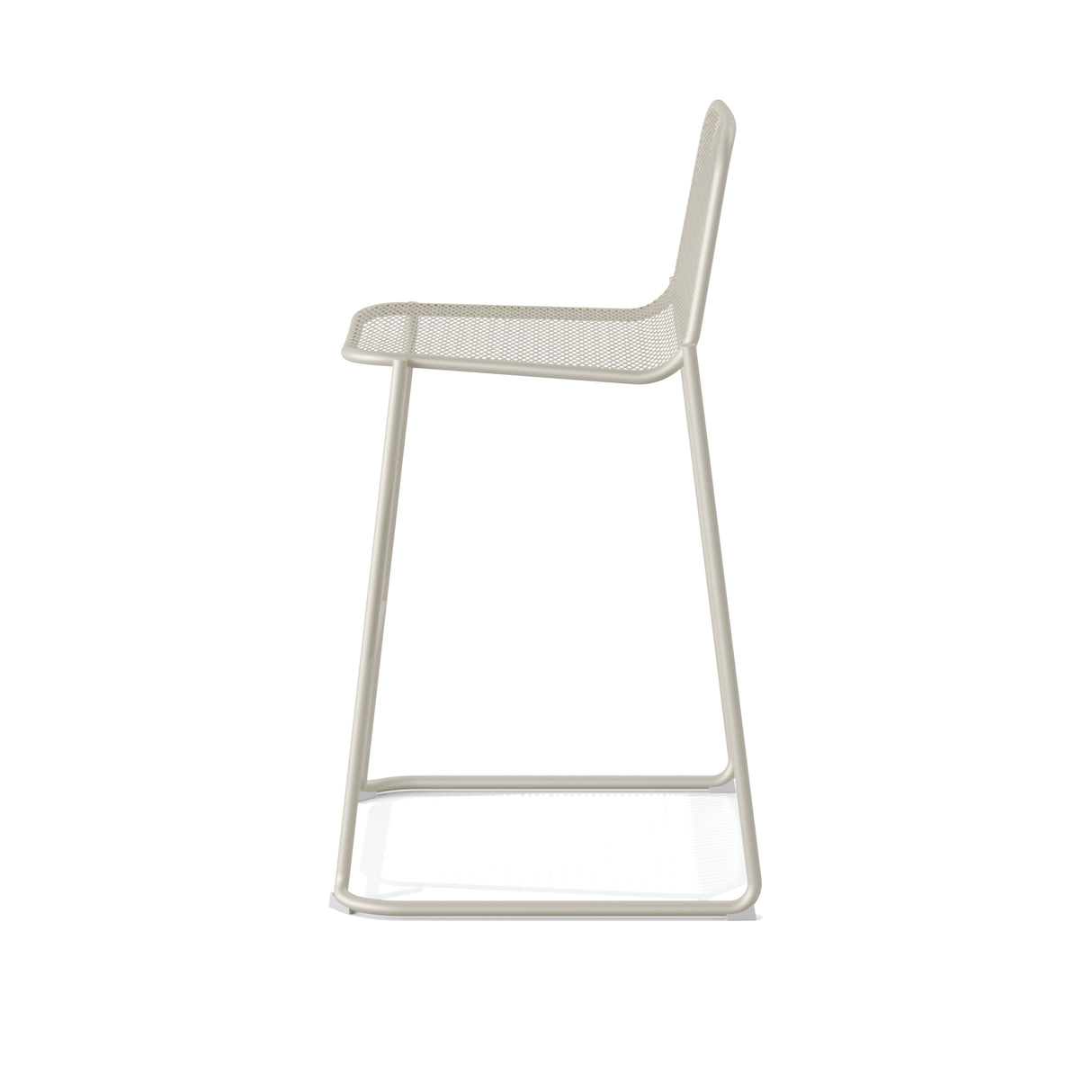 Mase - Tabouret de bar empilable en métal - VEBA - 1 pcs