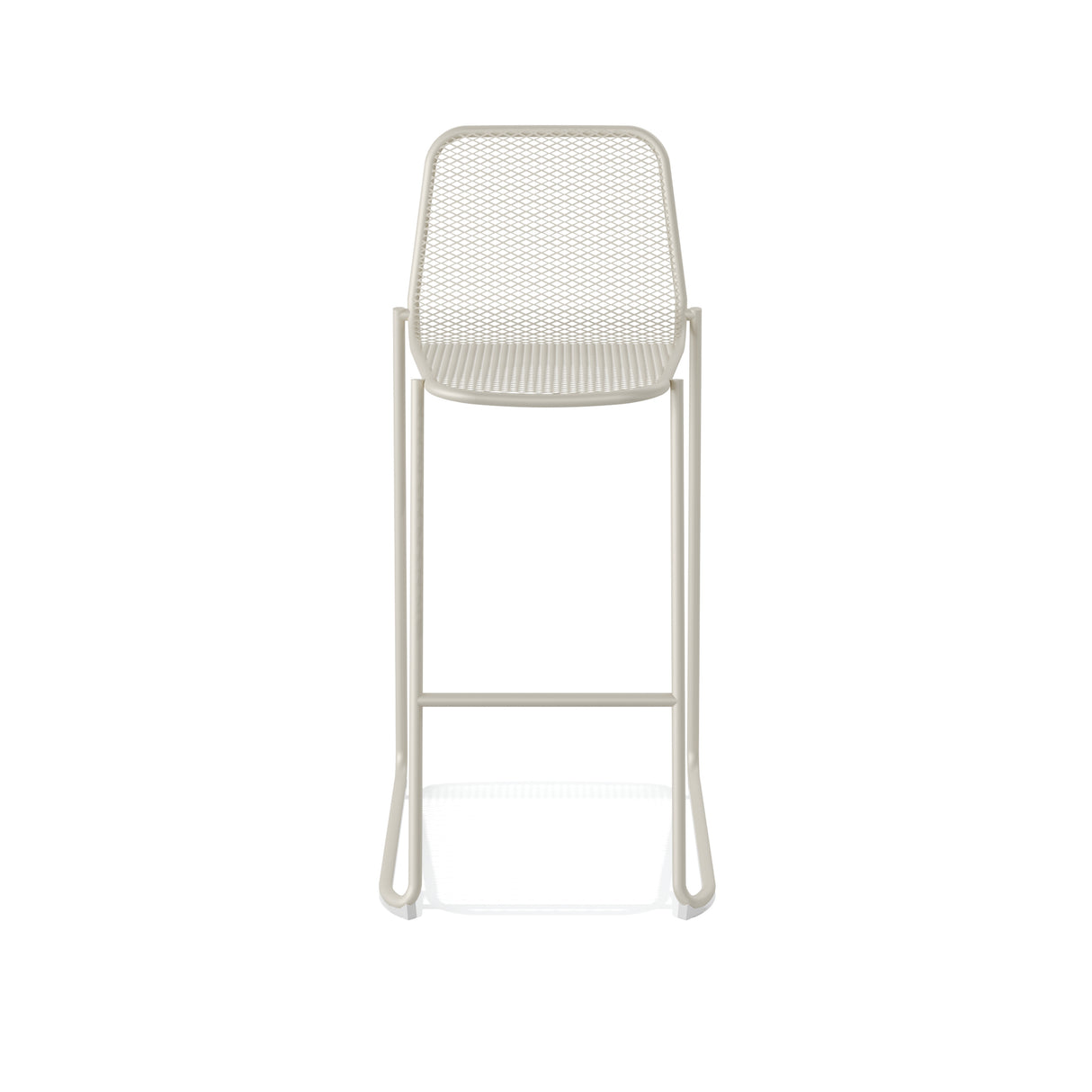 Mase - Tabouret de bar empilable en métal - VEBA - 1 pcs