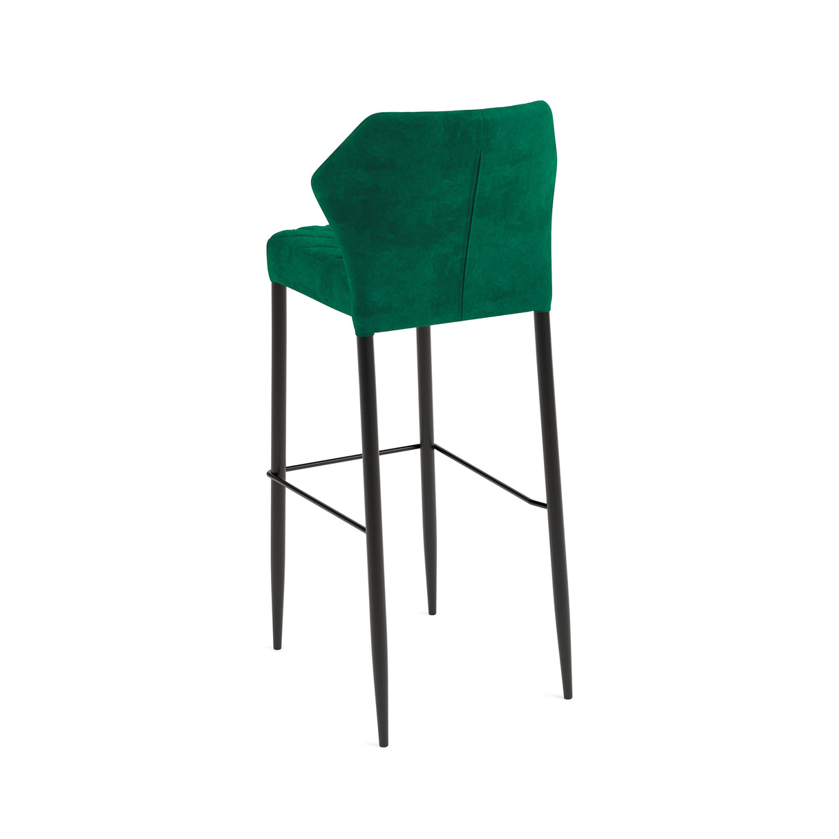Louis - Tabouret de bar en velours - VEBA - 1 pcs