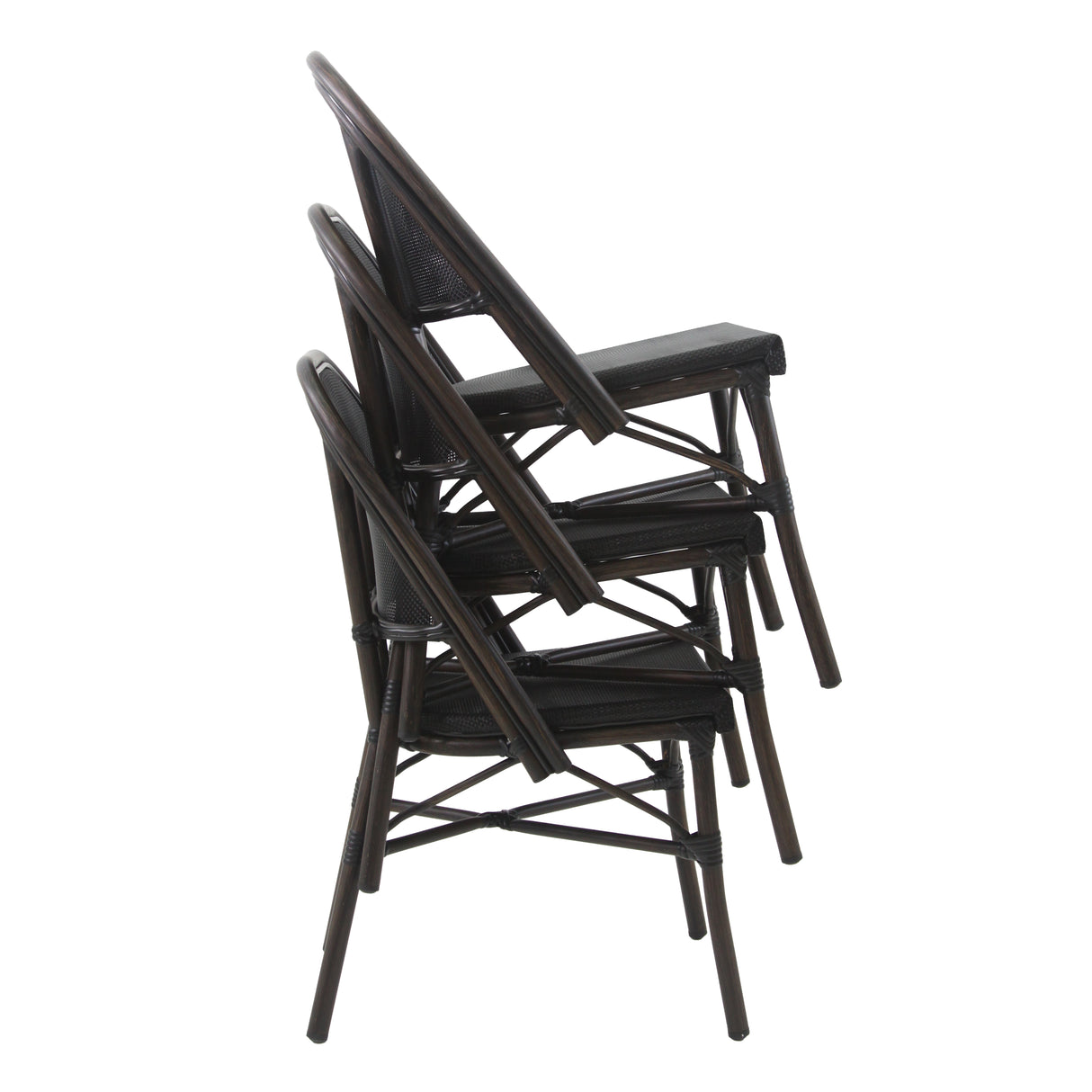 Paris - Chaise de bistrot en textile mesh - VEBA - 1 pcs