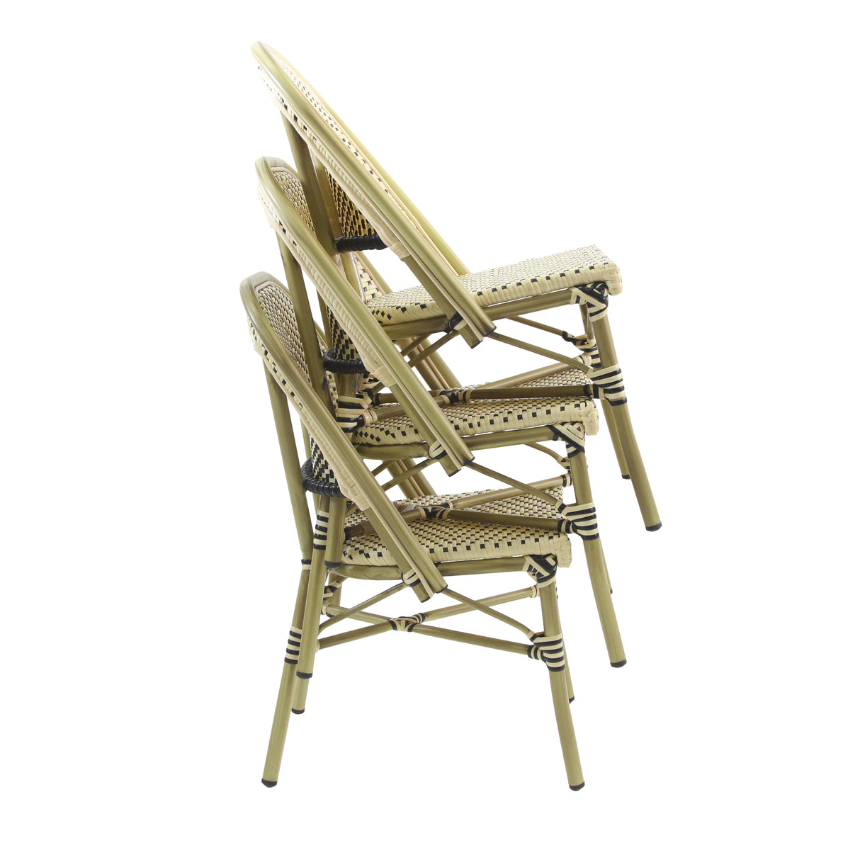 Paris - Chaise de bistrot en rotin - VEBA - 1 pcs