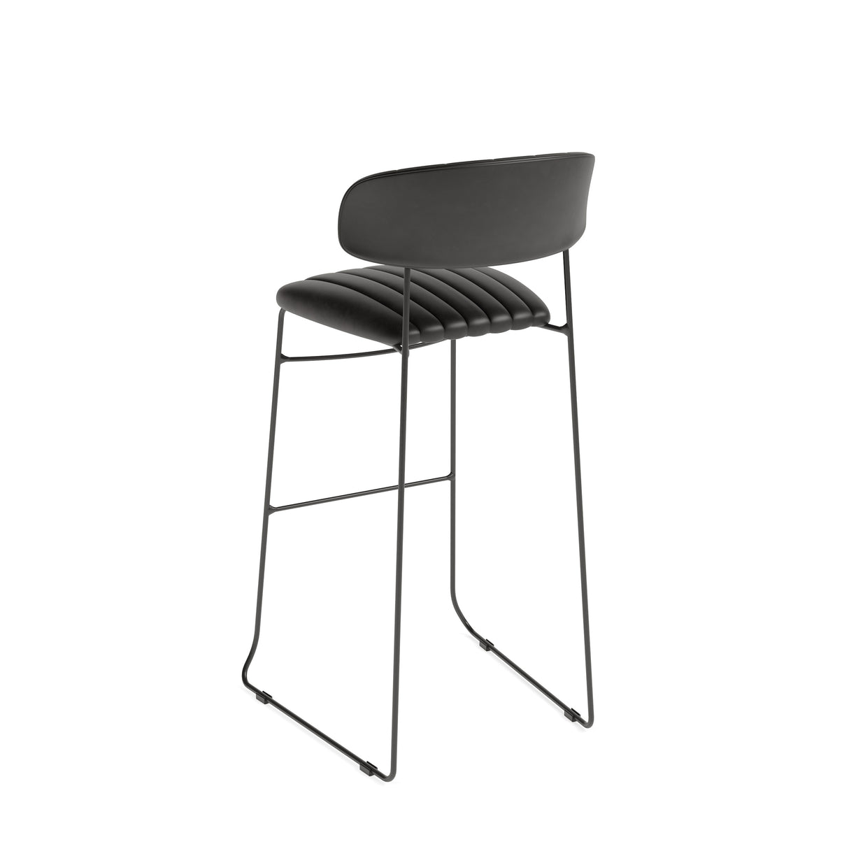 Mundo - Tabouret de bar en cuir synthétique - VEBA - 1 pcs