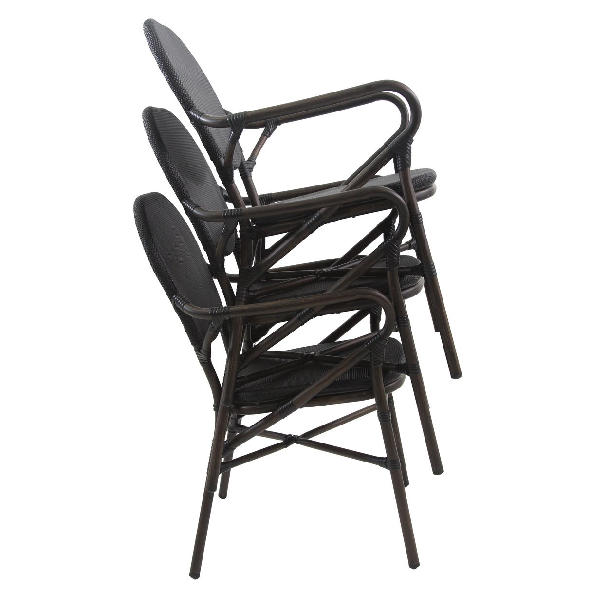 Tango - Chaise de bistrot en textile mesh - VEBA - 1 pcs