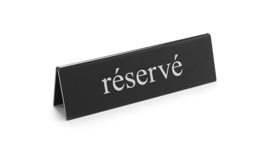 réservé