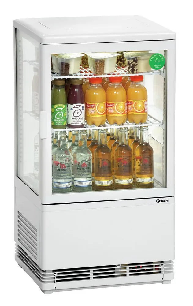 Mini vitrine réfrigérée 58L, blanche - BARTSCHER - 700258G