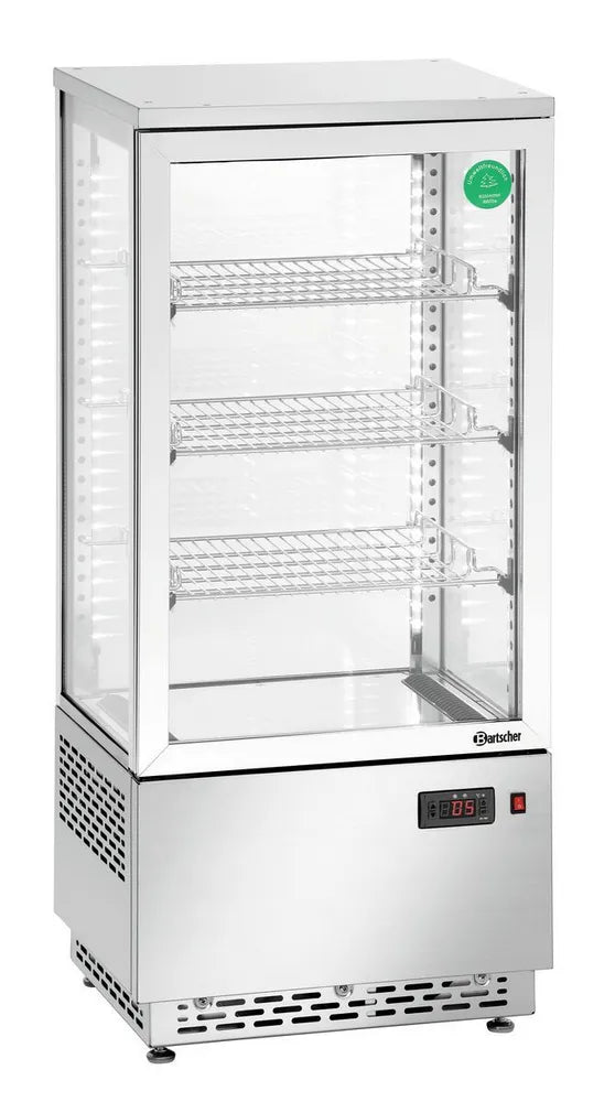 Vitrine réfrig. Mini 78L, inox A2CH - BARTSCHER - 700478G
