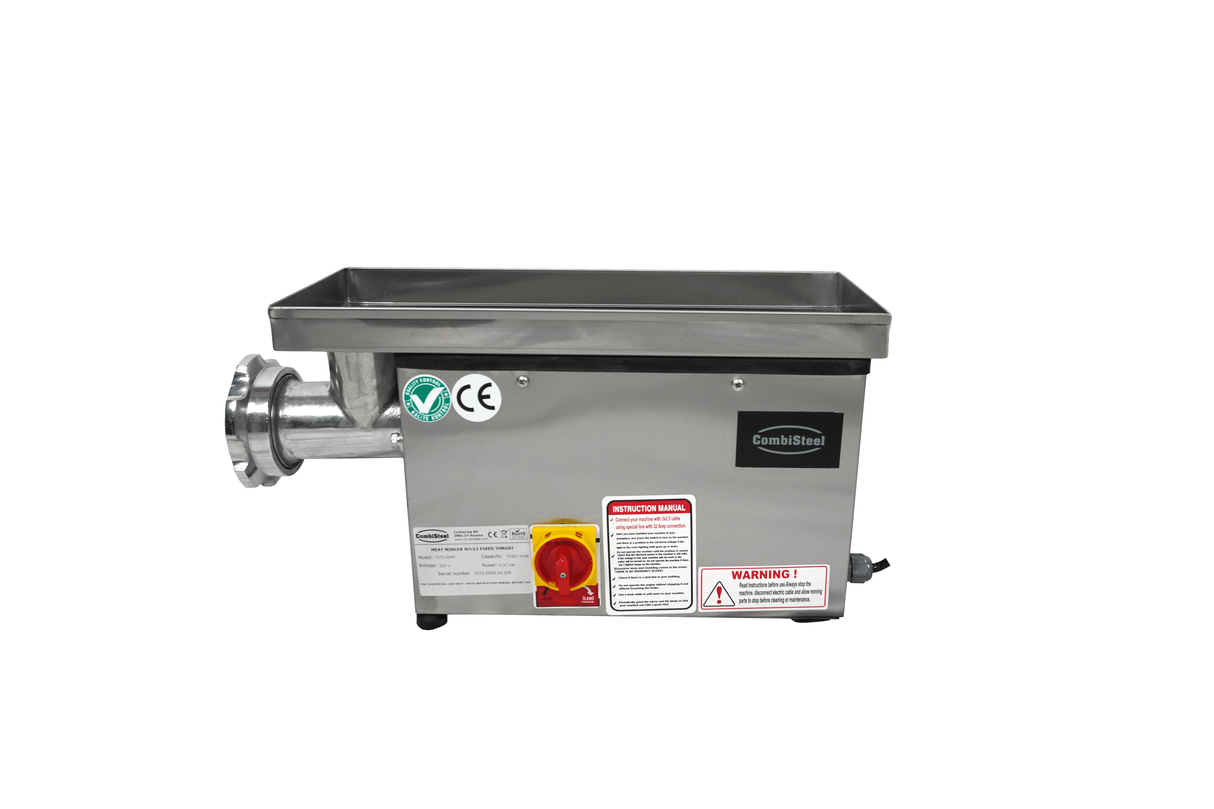 HACHOIR 12 - 75KG/H 230V - AVEC TÊTE FIXE - 7073.0045 - COMBISTEEL