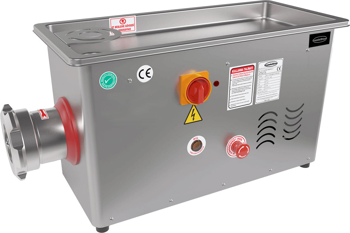 HACHOIR 22 - 450KG/H 400V - AVEC TÊTE FIXE - 7073.0065 - COMBISTEEL
