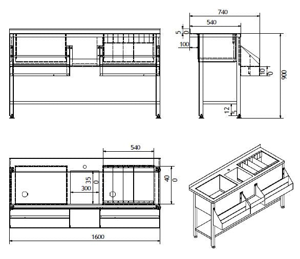 BAR Á COCKTAILS 1600 - 7084.0015 - COMBISTEEL