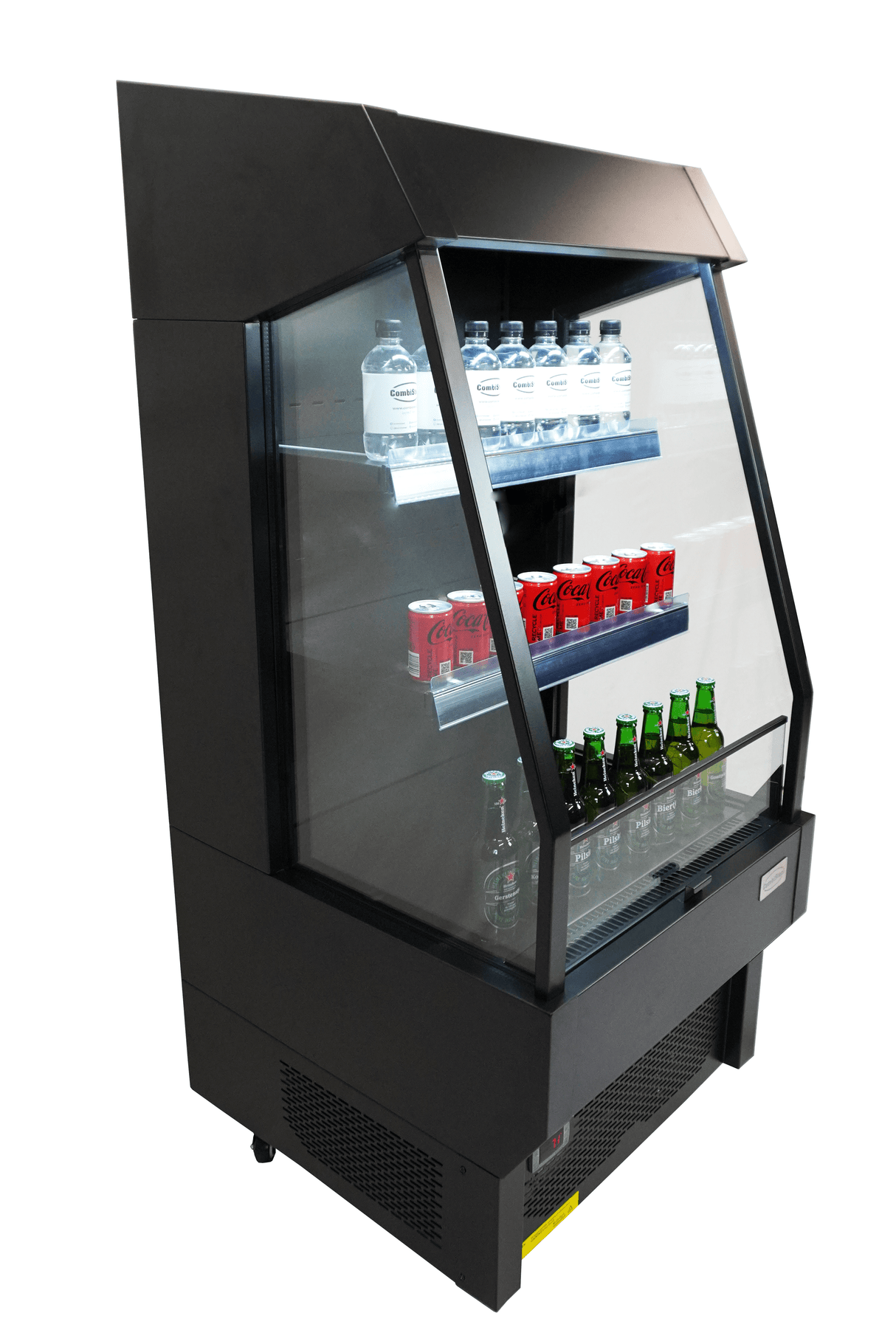 RÉFRIGÉRATEUR NOIR POUR ACHATS IMPULSIFS 165L - 7090.0005 - COMBISTEEL