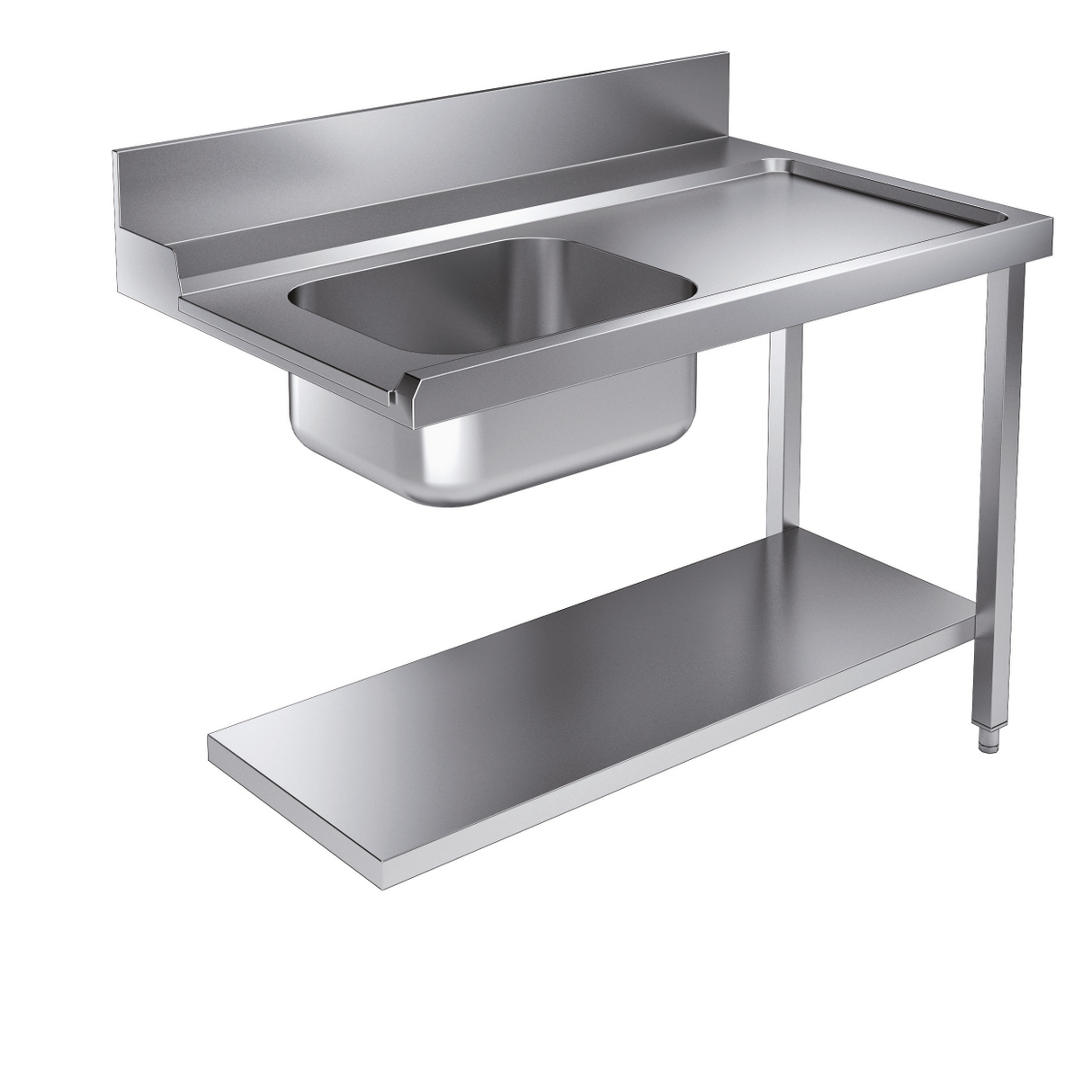 TABLE D'APPROVISIONEMENT ÉTAGÈRE 1200 À DROITE POUR 7082.0070 - 0075 - 7106.1010 - COMBISTEEL