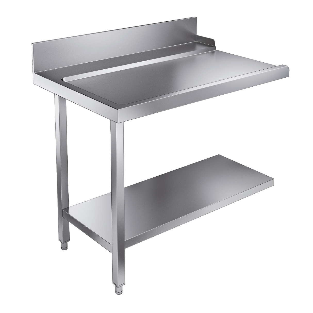 TABLE D'ÉCOULEMENT ÉTAGÈRE 1100 À GAUCHE POUR 7082.0070-0075 - 7106.1035 - COMBISTEEL