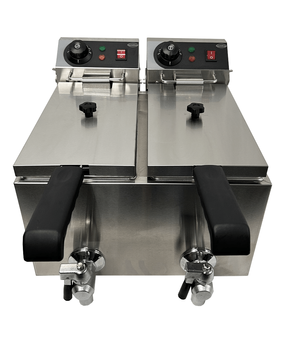 FRITEUSE POSABLE ÉLECTRIQUE 2X4 L - 7455.1002 - COMBISTEEL