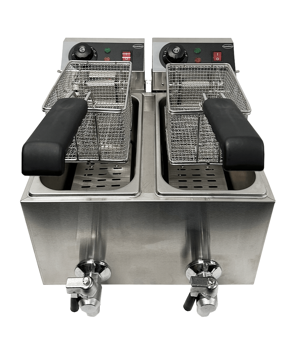 FRITEUSE POSABLE ÉLECTRIQUE 2X4 L - 7455.1002 - COMBISTEEL