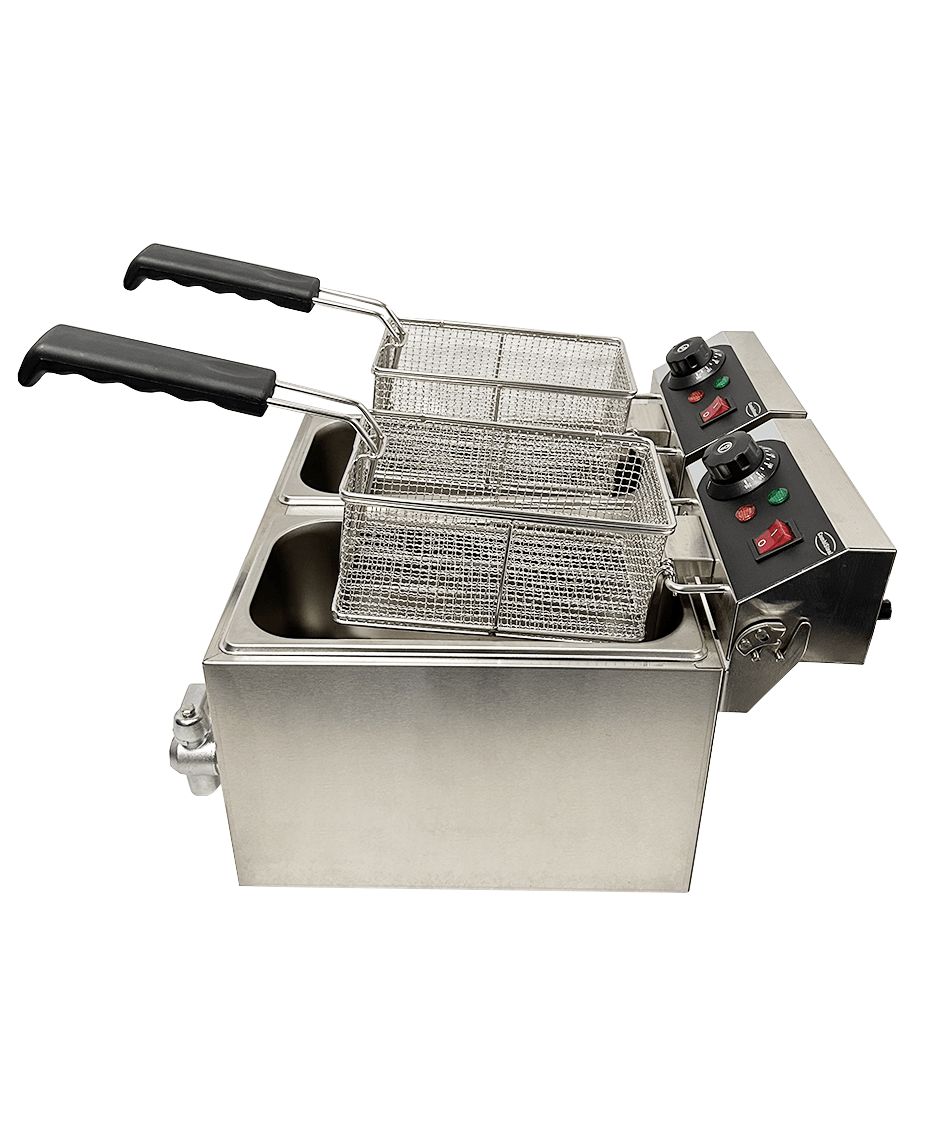 FRITEUSE POSABLE ÉLECTRIQUE 2X4 L - 7455.1002 - COMBISTEEL