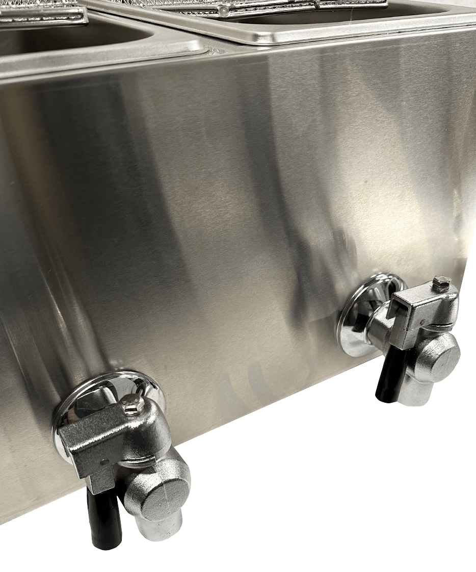 FRITEUSE POSABLE ÉLECTRIQUE 2X4 L - 7455.1002 - COMBISTEEL