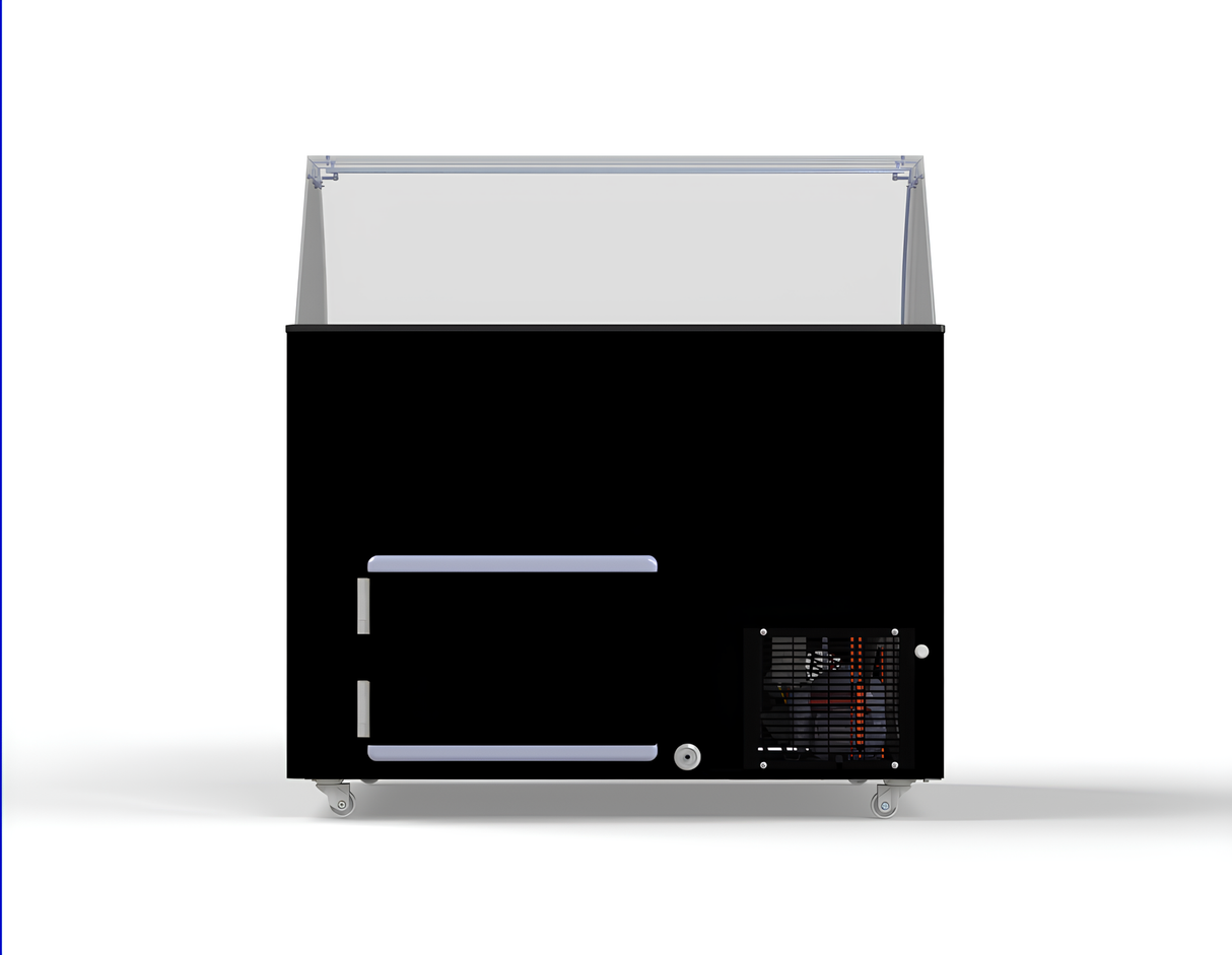 VITRINE À CREME GLACÉE JAVA NOIR 8x5 LTR - 7472.0129 - COMBISTEEL