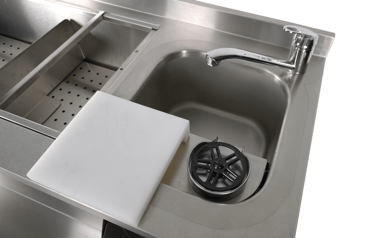 TABLE RÉFRIGÉRÉE 3 PORTES AVEC BAR À COCKTAILS - 7489.6005 - COMBISTEEL