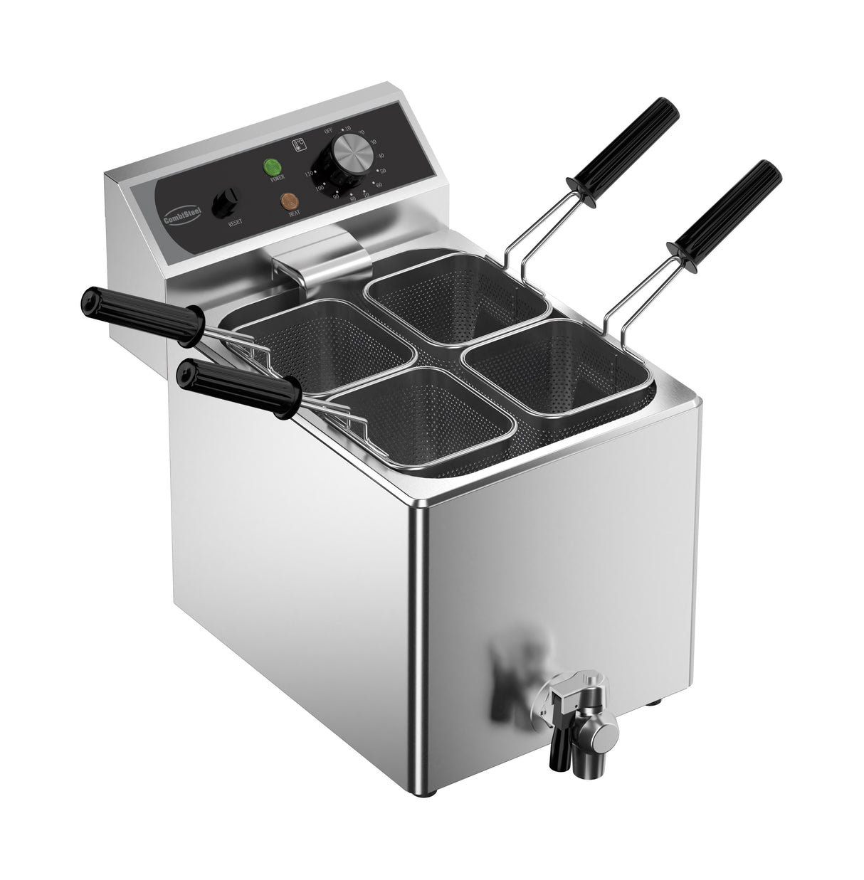 CUISEURS POUR PATES 8L INCL. PANIERS - 7518.0150 - COMBISTEEL