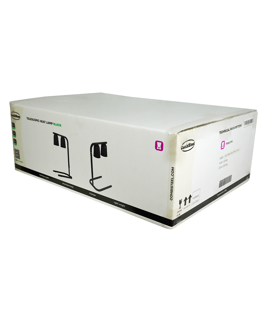 LAMPE CHAUFFANT NOIRE - 7518.0170 - COMBISTEEL